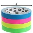 thumbnail image 5 of Bates- Colored Gaffers Tape, 4 Pack, Neon Colors, 0.65 Inch x 11 Yards, Gaffers Tape, Gaff Tape, Spike Tape, 5 of 8
