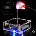 thumbnail image 2 of MesaSe Bluetooth Music Coil Bluetooth Music Teslas Coil Touchable Artificial Lightning Arc Plasma Loudspeaker Wireless Transmission for Science Teaching Experiment Model, 2 of 8