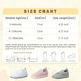 thumbnail image 3 of Bonario Baby Girls Boys Shoes Infant Casual Sneakers Newborn Soft Sole Slip on for First Walkers 3-18 Months, 3 of 7