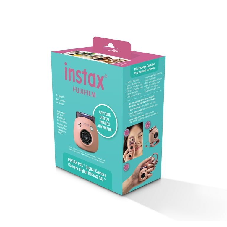 Fujifilm instax PAL Camera, Powder Pink - Walmart.com