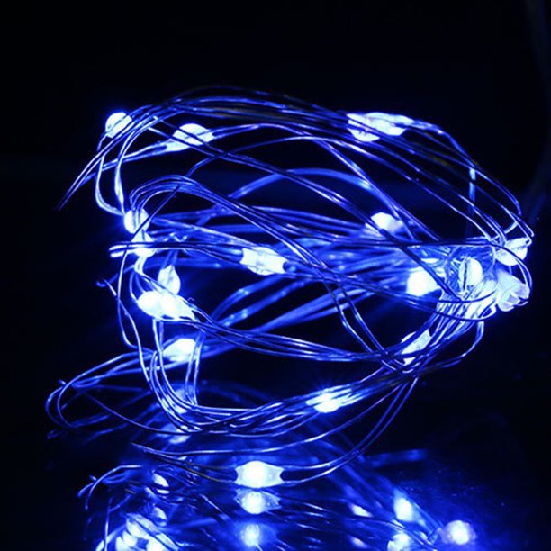 Lámpara Luces de hadas LED Caja de batería de alambre de cobre Cadena de ramo de flores para el Día de San Valentín Ndcxsfigh Para estrenar