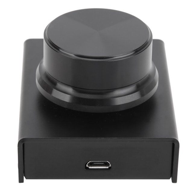 Paya de Control de Volumen, Perilla de Control Remoto de Volumen de Aleación de aluminio USB Compatible Con Shell de Metal para Jugar Juegos para videos