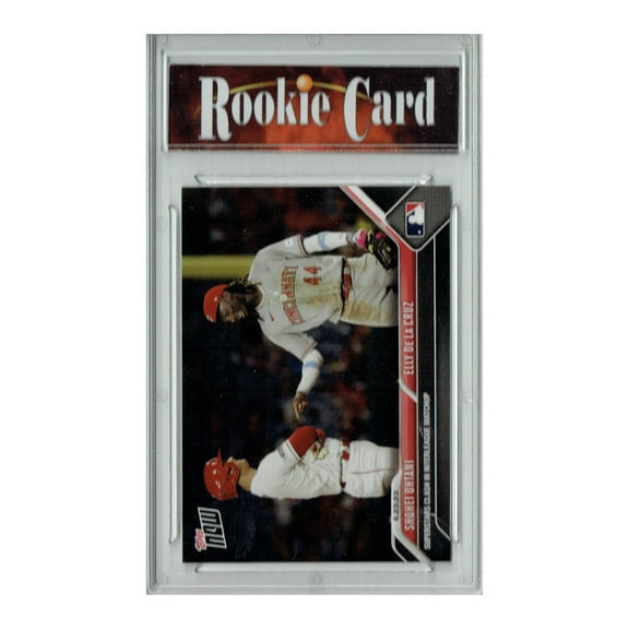 Certified Mint  Elly De La Cruz / Shohei Ohtani 2023 Topps Now #750 Superstars Clash Rookie Card