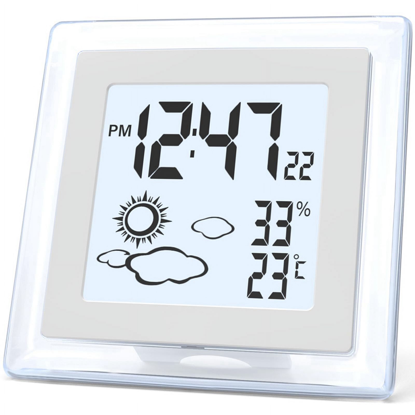 Trevi SLD 3875 Digitaluhr Mit LCD, Wecker, Thermometer & Kalender – Türkis
