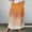 Yellow, variant on Long Skirts Plus Size High Waist Boho Casual Skirts for Women with Pockets Flowy Pleated Beach Gradient Color Loose Breathable Women's Skirts Comfy Winter for Weekend Brunch XXL