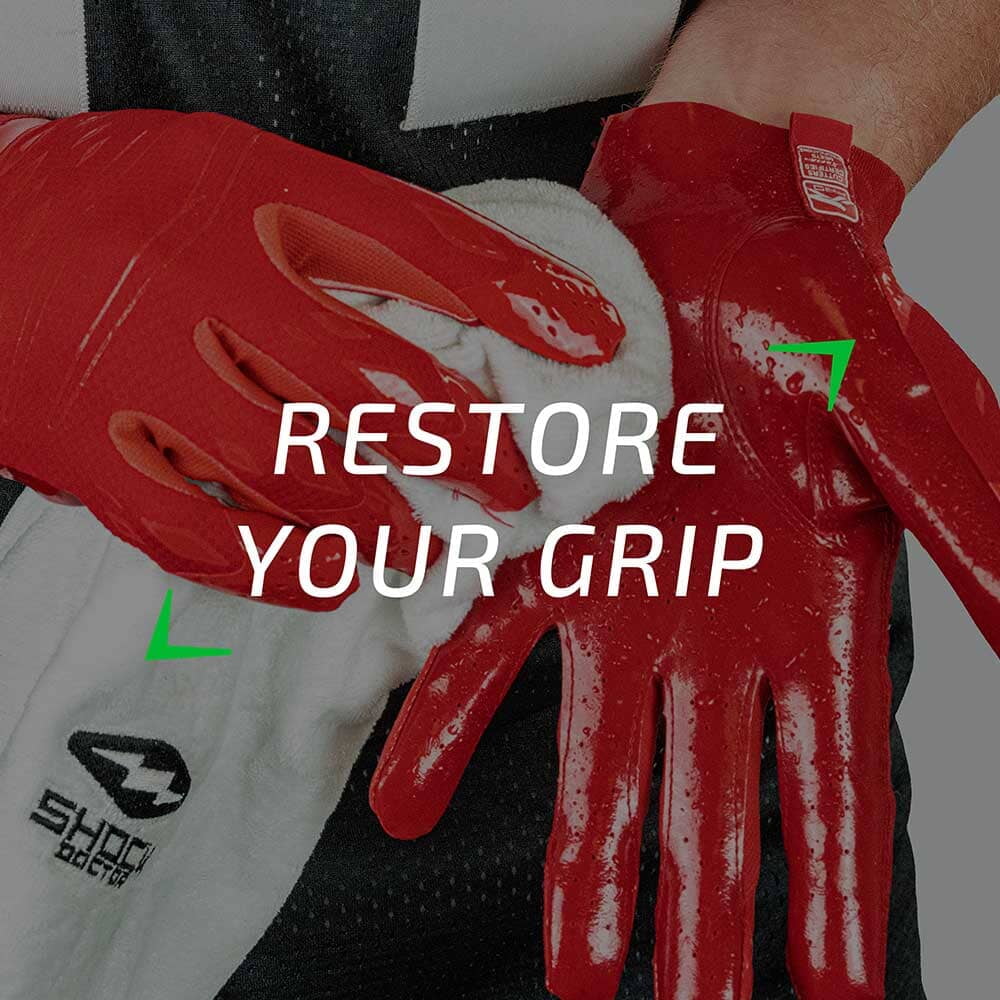 Cutters, Rev 5.0 Football Receiver Gloves, Youth, M, Royal