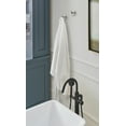 thumbnail image 2 of Amerock Appoint Chrome Single Prong Robe Hook, 2 of 9