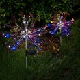 thumbnail image 1 of Luces solares de fuegos artificiales 150led para patio trasero Lámpara de estaca Decoraciones de jardín Blanco cálido - 150LEDs - Blanco frío Kuyhfg Bienvenido a Kuyhfg, 1 of 5