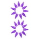 thumbnail image 3 of Soidarity 10 Uds. Clips de tapa de remojo de Arte de uñas de plástico Gel removedor de esmalte herramienta de envoltura líquido para la eliminación violeta 2piezas Soidarity  CBP119446, 3 of 5
