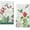 Palm Hummingbird, variant on Summer Anemone Flower Hummingbird Kitchen Dish Towel Set of 2, Wild Floral Ultra Absorbent Hand Drying Baking Cooking Cloth, Spring Seasonal Decor Home Decorations 18 x 26 Inch