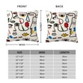 thumbnail image 2 of Pofeuu Aabstract Eyes Print Double-sided plush pillowcase Square Throw Pillow Covers Pillows Cover for Living Room Bedroom Sofa Couch Cushion Cover（No pillow core）-16"x16", 2 of 7