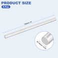 thumbnail image 2 of Uxcell 5pcs 304 Stainless Steel Round Rods, 5/16" Dia x 6" Length Stainless Steel Metal Solid Shaft Rod Bar for Industry Use Metal Working Hobbies DIY Craft, Silver, 2 of 7