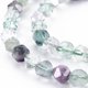 thumbnail image 3 of Natural Fluorite Beads Strands Star Cut Round Beads Faceted 6~7x5~6mm Hole: 1mm about 59pcs/strand 14.96 inch(38cm), 3 of 4