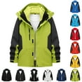 thumbnail image 4 of zfhfof Men's Ski Jacket 3 in 1 Waterproof Winter Snow Jackets Hiking Travel Windbreaker Windproof Hooded with Inner Warm Fleece Coat, 4 of 4