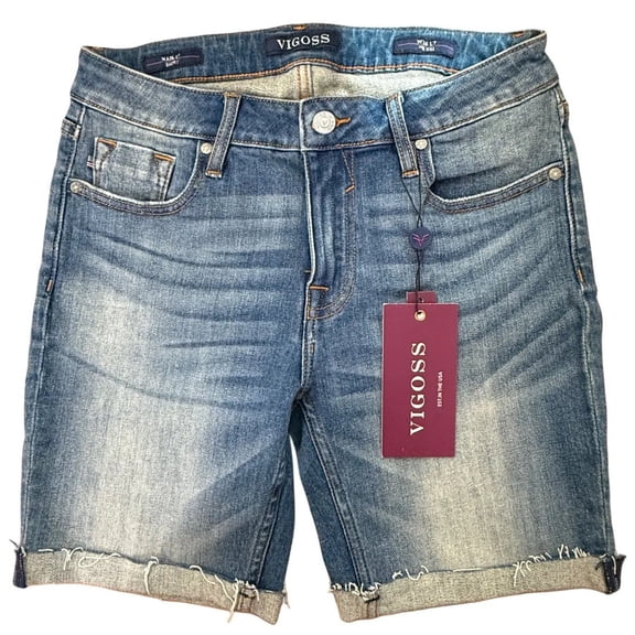 Vigoss Junior Women's Marley Mid Rise Luxe Shorts W26 L7