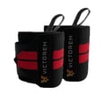 thumbnail image 2 of Muñequeras Crossfit Gym Fitness Negro/Rojo Victorem Muñequeras Elásticas Élite, 2 of 2