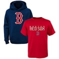 thumbnail image 2 of MLB Jeunesse 8-20 Polyester Performance Logo Primaire Chandail Molletonné à Capuchon et T-Shirt Ensemble de 2 (18-20, Boston Red Sox), 2 of 4