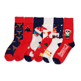 thumbnail image 4 of Calcetas Navideñas Largas Mauya Moda Loca Unisex 10 Pares, 4 of 5