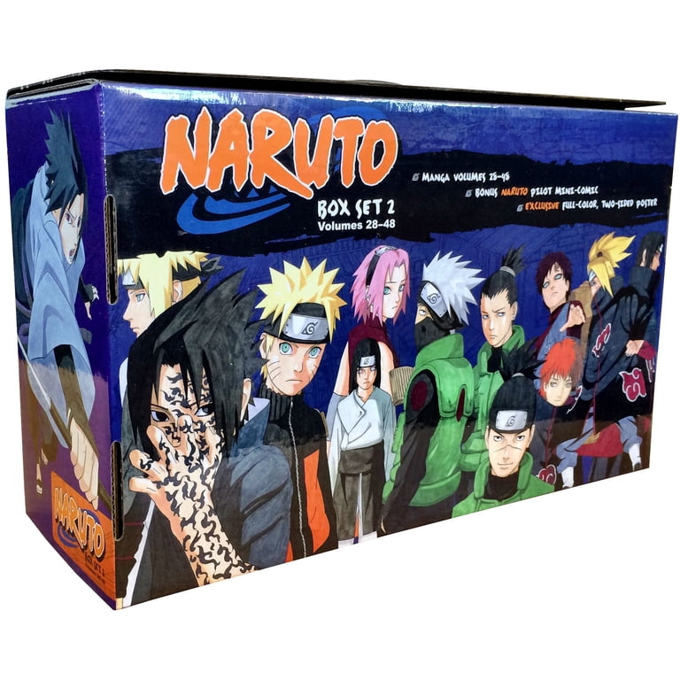 NARUTO 2枚セット Masashi Kishimoto, Naruto Box Sets, Book 2, Naruto Box Set 2