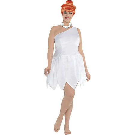 Wilma Flintstone Halloween Costume for Women, The Flintstones, Plus