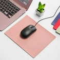 thumbnail image 5 of 1pc Universal Home Office Game Desk Cushion Computer Mouse Pad Anti-slip Leather Mice Mat BLACK, 5 of 8