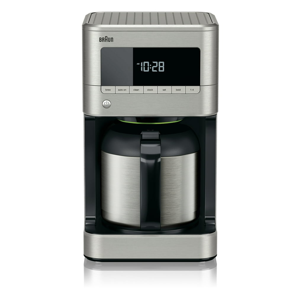 Braun Brew Sense 10Cup Drip Coffee Maker with Thermal Carafe in