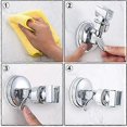 thumbnail image 5 of Adjustable Shower Head Holder, Bathroom Suction Cup Handheld Shower Head Bracket, Removable Handheld Showerhead & Wall Mounted Suction Bracket Chrome, 5 of 5