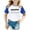 Blue, variant on SNKSDGM Girls Cute Tops for Girls 10-12 Not Cropped Girls Shirts Size 8 Summer Fashion Children Kids Boys Girls Summer Short Sleeve Letter Printed Shirt Blouse Top Casual Tunic Clothes 9-10 Years