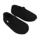 thumbnail image 5 of 1 par de mocasines de felpa acogedores con espuma viscoelástica, zapatillas de casa cálidas para hombre, pantuflas de interior con forro de piel sintética y punta cerrada, color negro, talla 38-39, 5 of 8
