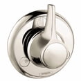 thumbnail image 3 of Hansgrohe 15934001 Metris C 1-Handle Trio or Quattro Diverter Valve Trim Kit in Chrome, 3 of 4