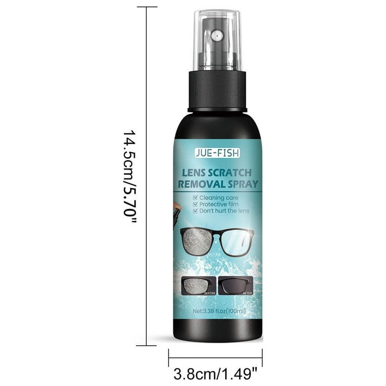 2023 New Lens Scratch Removal Spray, For Glasses And Sunglasses Scratch And  Lens Cleaner Spray ,Glass Scratch Repair Fluid, Lens Scratch  Remover(100ml)-2PC 