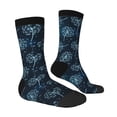 thumbnail image 4 of Yiaed Dandelions Print Great elasticity Crew Socks Sports socks for Men and Women, 4 of 5