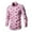 Pink, variant on Fznquz Men's Button Up Shirt Pink Work Long Sleeve Dress Shirt Floral Formal Button down Men Fashion
