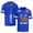 202#Blue, variant on Men's 4th of July V Neck Athletic Shirt Red White Blue USA Flag Short Sleeve Summer Active Top White M