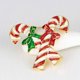 thumbnail image 5 of Yuarrent Decorado Árbol de Navidad Botas de Papá Noel Muñeco de nieve Campana Broche Bufanda Collar Solapa Broche de Navidad Regalo de niña Kits de decoración para fiestas No.06 Yuarrent JR0793-06, 5 of 6