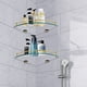 thumbnail image 5 of Estantes de BañO, Estante de Esquina de Vidrio para BañO Montado en la Pared, Estante de Vidrio Templado para Almacenar Gel de Ducha/JabóN -A, 5 of 5