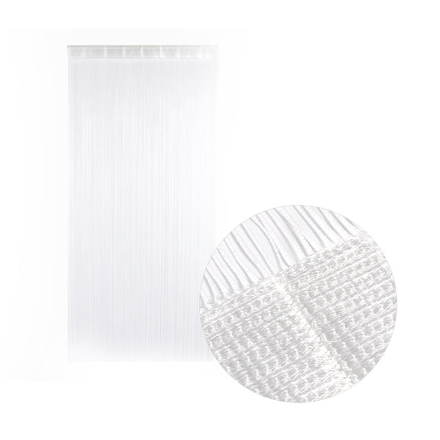Cortina para sala de estar, cadena con borlas y cordón para puerta trasera, cortinas para dormitorio, máxima confiabilidad
