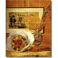 thumbnail image 1 of Ceramic Tile Mural-Auguste Renoir Still Life Wall Tile Mural 12. 24" w x 30" h using (20) 6 x 6 ceramic tiles, 1 of 3