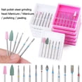 thumbnail image 2 of Minnieouse Juego de 6 unidades de de diamante de cerámica para manicura, brocas para uñas, accesorios para máquinas eléctricas, juego de Juegos de manicura EH-06 Minnieouse CE1824-06B, 2 of 6