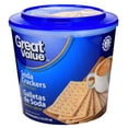 thumbnail image 5 of Great Value Soda Crackers 21oz, Plastic Bucket, 5 of 7