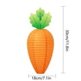 thumbnail image 2 of Paper Lanterns Party Decorations Carrot Hanging Decorations for Spring Decor Home Birthday Classroom Wedding Supplies, 2 of 7