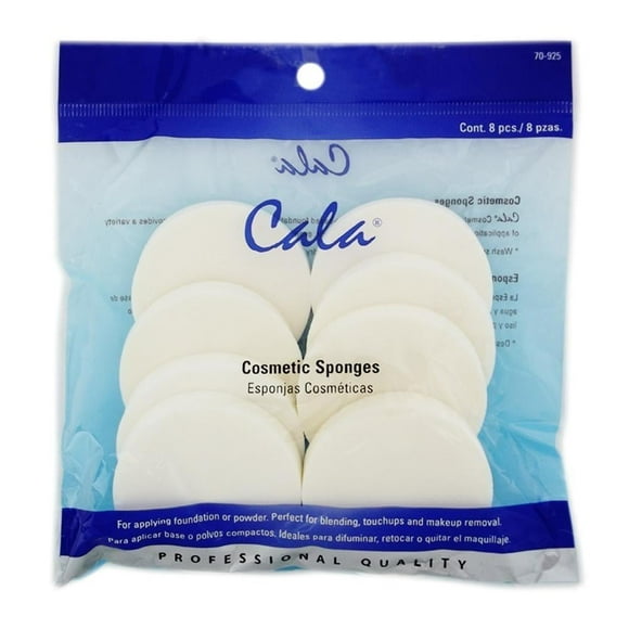 Esponjas cosméticas Cala 8 pzas