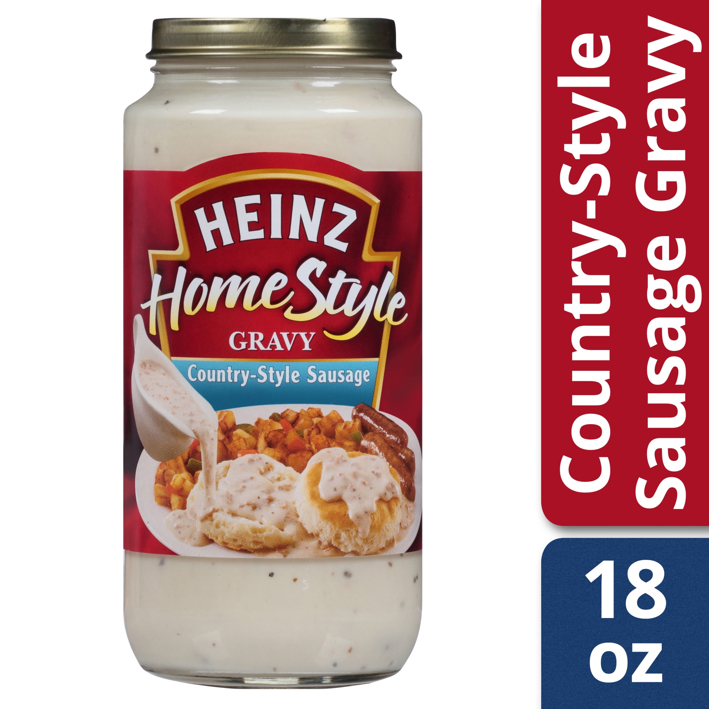 Heinz Homestyle CountryStyle Sausage Gravy 18 oz Jar