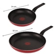 thumbnail image 4 of Juego de Sartenes T-Fal Titanium 24 y 30 cm Rojo Antiadherente B5629082, 4 of 6