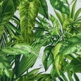 thumbnail image 5 of Orinice Bathroom Shower Curtain Watercolor Painting Coconut Banana Palm Leaf Green Leave Seamless Pattern Polyester Fabric 60x72 inches Waterproof Bath Curtain Set with Hooks 69x72, 5 of 7