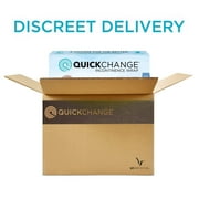 QuickChange Men’s Absorbent Urinary Incontinence Wrap, One Size, 50 Count