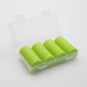 thumbnail image 2 of Hakitaroom Juego De 100 Fichas De Juego De Fichas De Póquer De Plástico Opaco Con Caja De Almacenamiento (Verde Césped 1,26 Pulgadas), 2 of 5