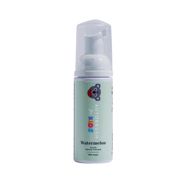 Pasta Dental en Espuma Autobrush con Flúor Sabor Sandía para Niños 50 ml