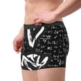 thumbnail image 4 of Bingfone I Love Math Men'S Underwear - Casual Stretch Boxer Briefs-Medium, 4 of 9