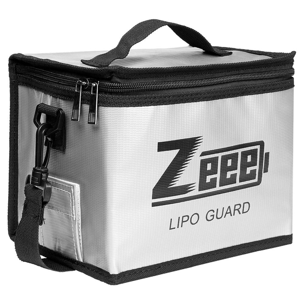 Zeee Lipo Safe Bag Fireproof Explosionproof Bag Large Capacity Lipo